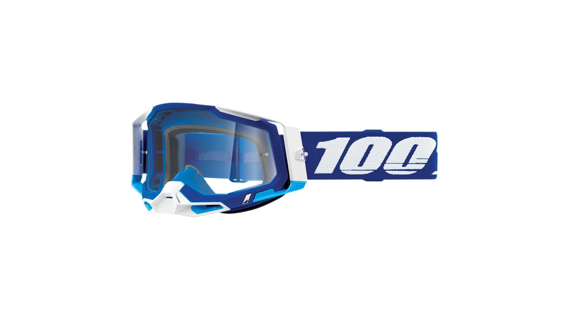 Очки 100% Racecraft 2 Goggle Blue / Clear Lens