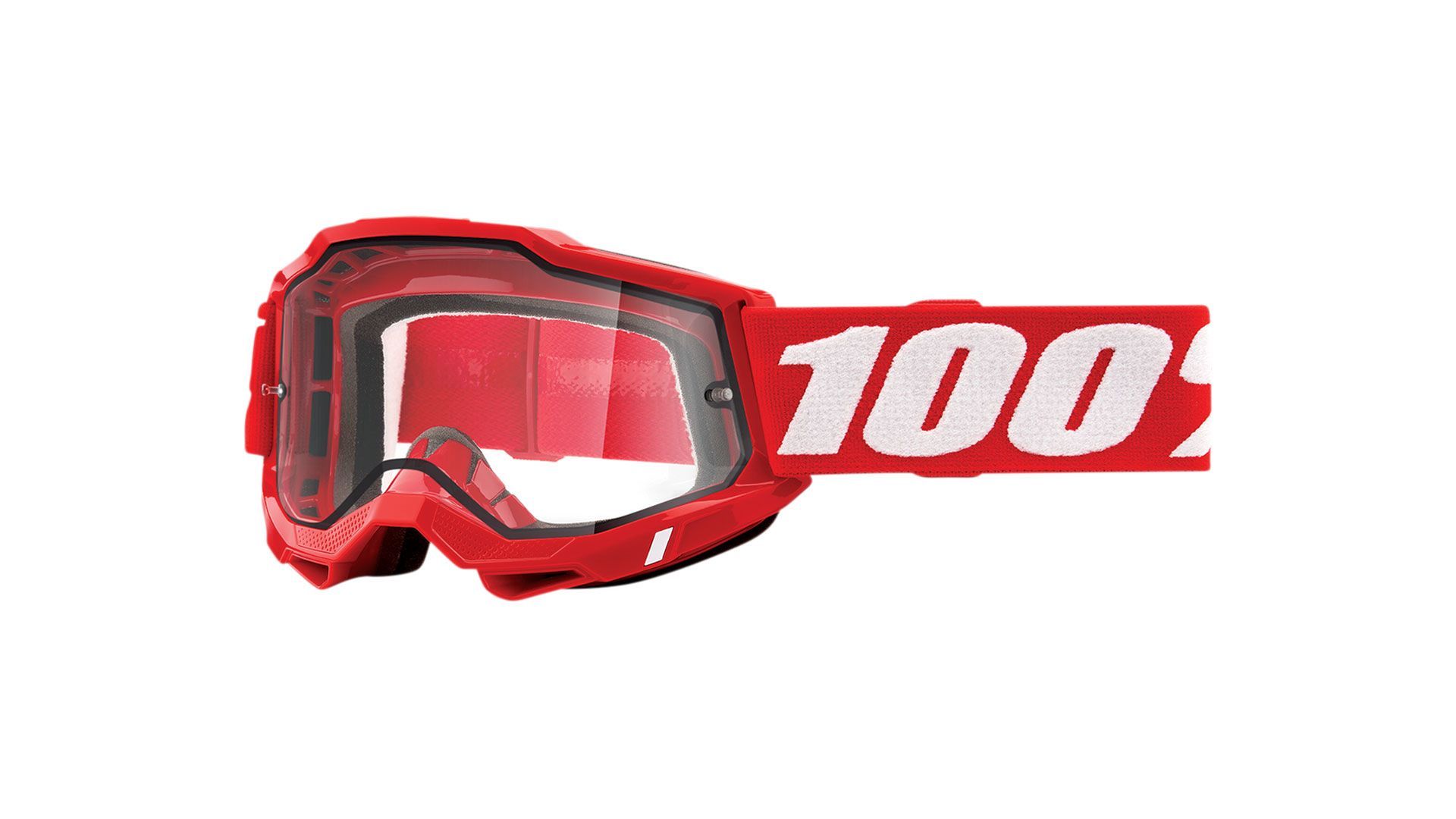 Очки 100% Accuri 2 Goggle Red / Clear Lens