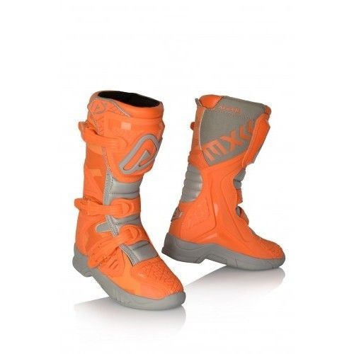 Мотоботы кроссовые детские Acerbis X-TEAM KID JR ORANGE/GREY 35