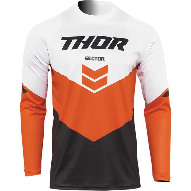 Джерси Thor Sector Chevron CH-RD OR XL