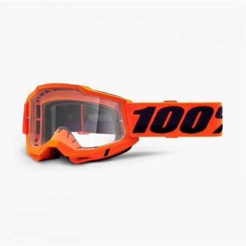 Очки 100% Strata 2 Goggle Orange / Clear Lens (50421-101-05)