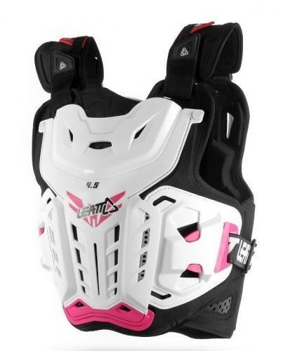 Защита тела панцирь Leatt Chest Protector 4.5 White/Pink Jacki