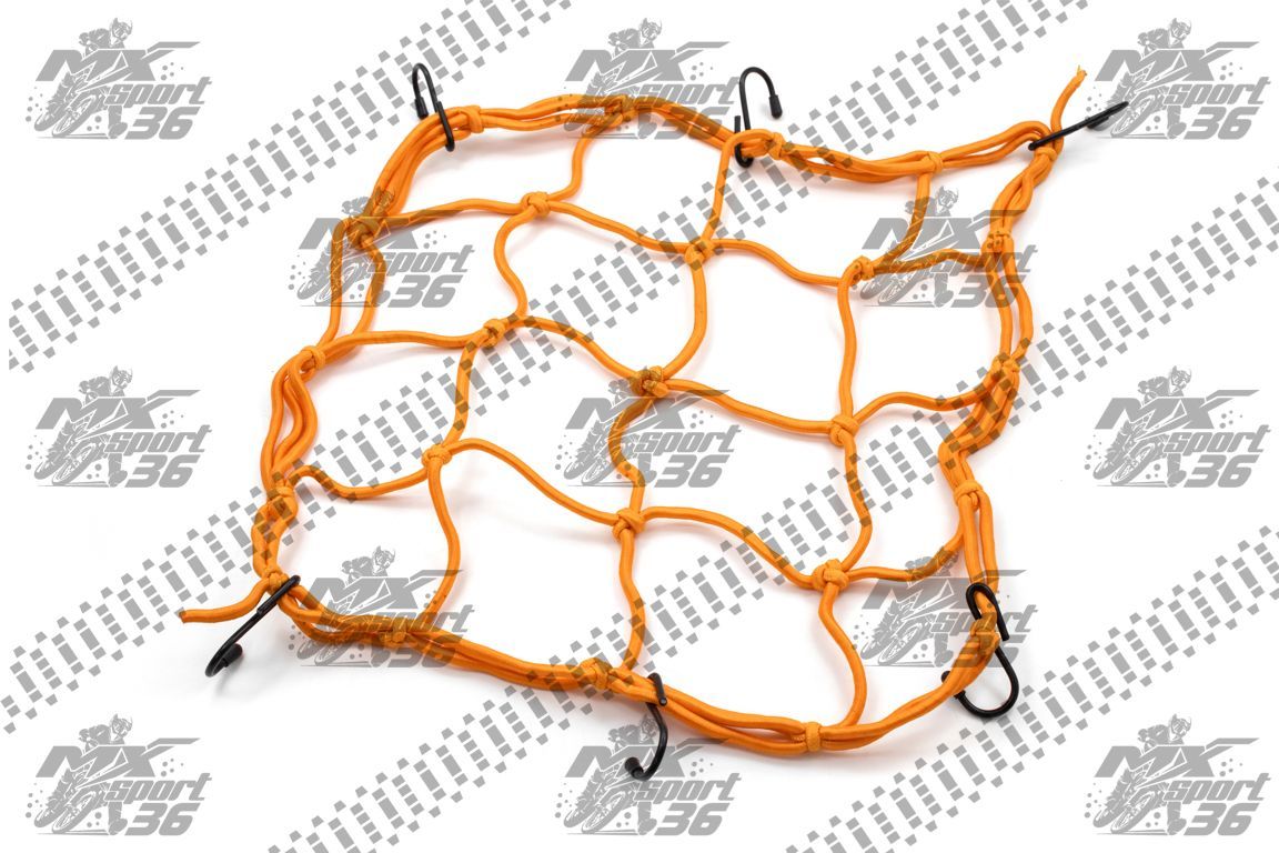сетка крепежная на багажник 35*35 (оранжевый)