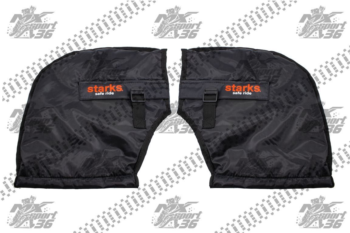 Муфты на руль Starks Warm30 черные (one size)