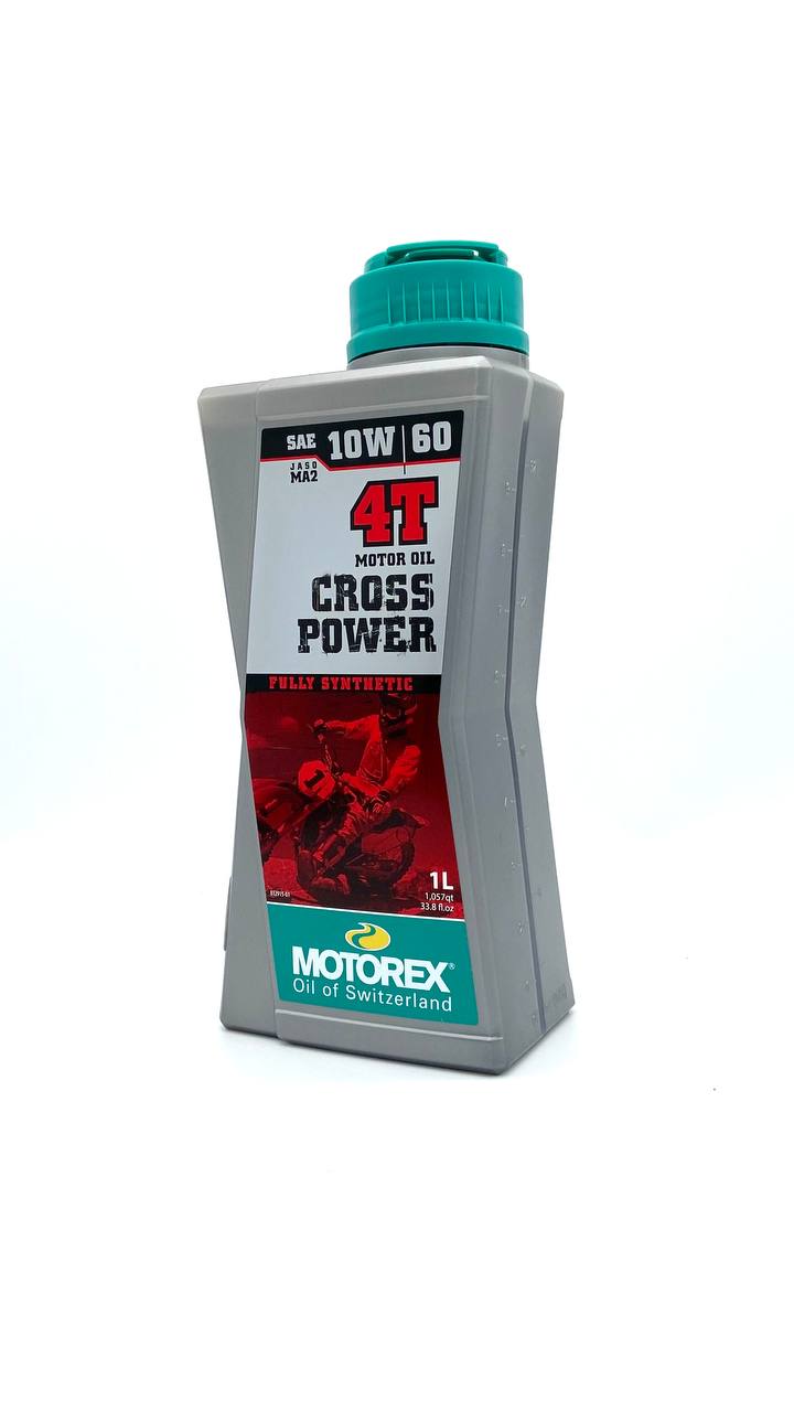 MOTOREX моторное масло Cross power 4Т 1Л 10w60